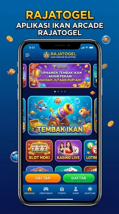 Tampilan antarmuka rajatogel yang bersih dan mudah dinavigasi.